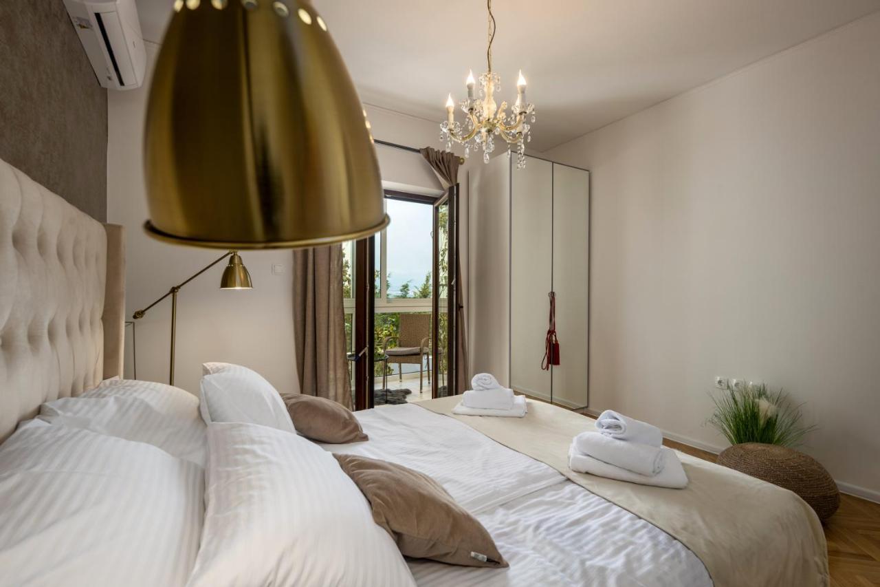 Villa Adriatic, Apartment Rebecca With Heated Swimming Pool, Sew View, Childrens Playground Ičići Buitenkant foto